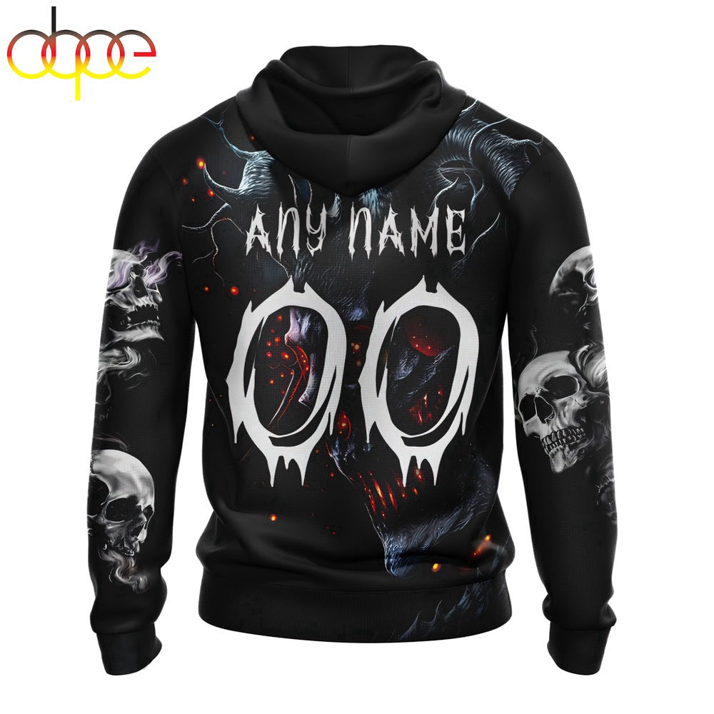 Custom Name NFL Denver Broncos All Over Print Hoodie Shirt For Fans