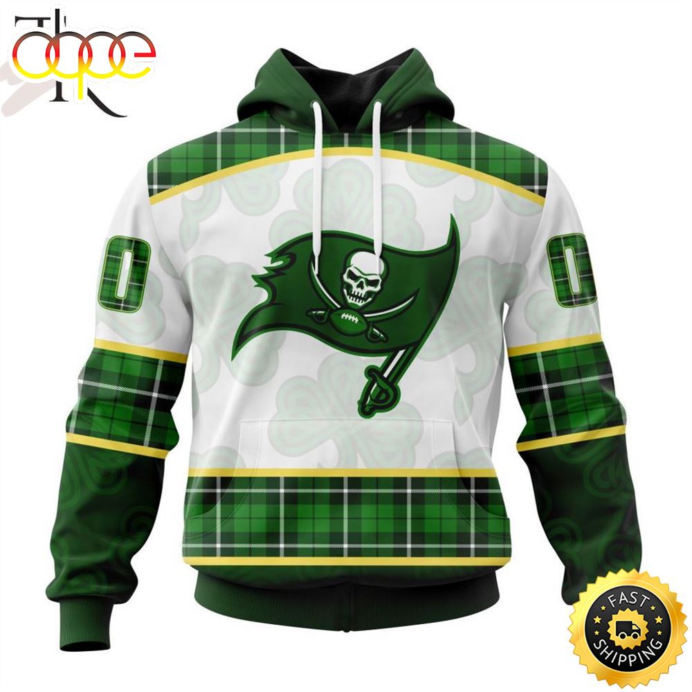NFL Tampa Bay Buccaneers Special Design For St. Patrick Day Hoodie