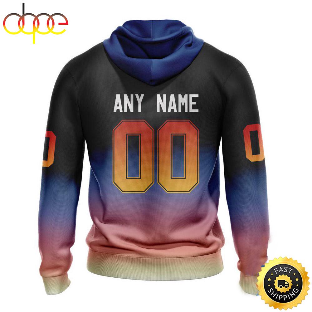 Custom Name And Number NHL Boston Bruins X KISS Band All Over Print Hoodie Shirt